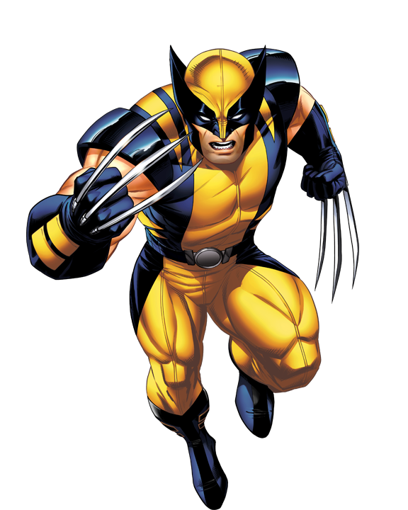 صورة شخصية وولفرين عالية الدقة رسوم Marvel Wolverine PNG