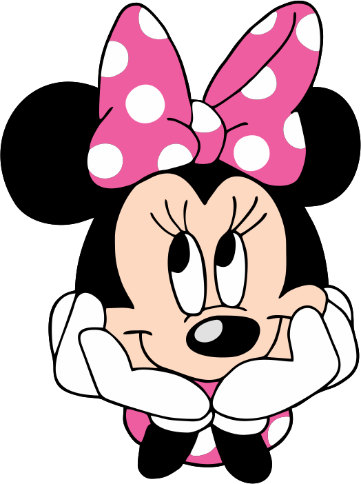 تحميل صورة ميني ماوس زهري شفافة Minnie Mouse png