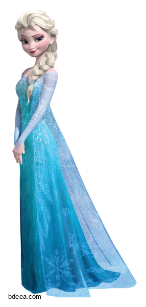 صورة الاميرة السا ديزني عالية الدقة بدون خلفية Disney Frozen Elsa