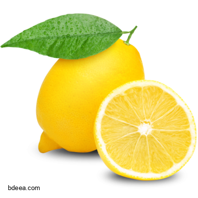 صورة ليمونة بدون خلفية عالية الدقة Yellow lemon fruit png
