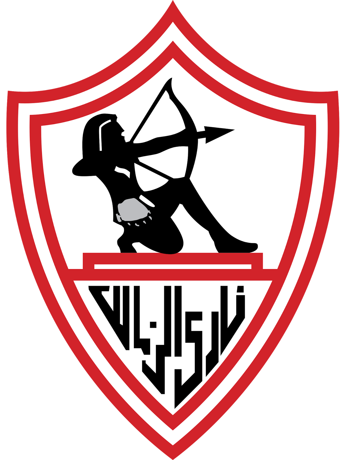 شعار الزمالك بدون خلفية عالي الدقة Zamalek Egyptian Premier League png