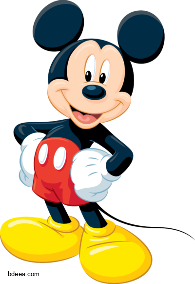 صورة ميكي ماوس احمر رسوم متحركة micky mouse png