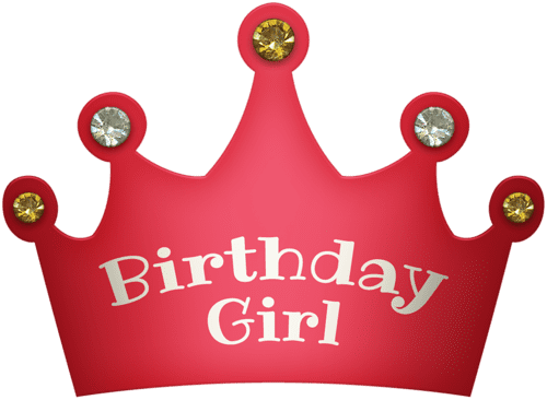 صورة تاج عيد ميلاد بنات birthday crown girls png