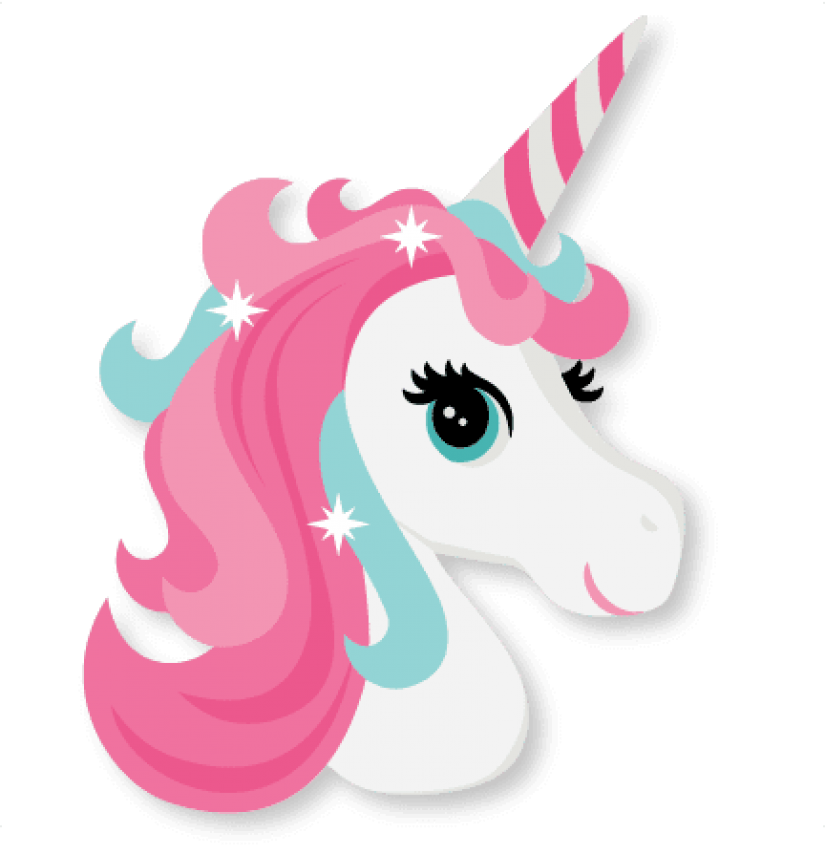 صورة حصان يونيكورن ملون جميل بدون خلفية unicorn png