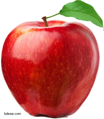 صورة تفاحة حمراء بدون خلفية عالية الدقة red apple hq png