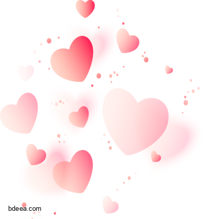 صورة خلفية قلوب زهرية بدون خلفية Heart Love background