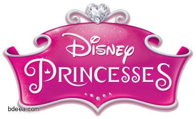 صورة شعار ديزني برنسيس Disney Princesses logo
