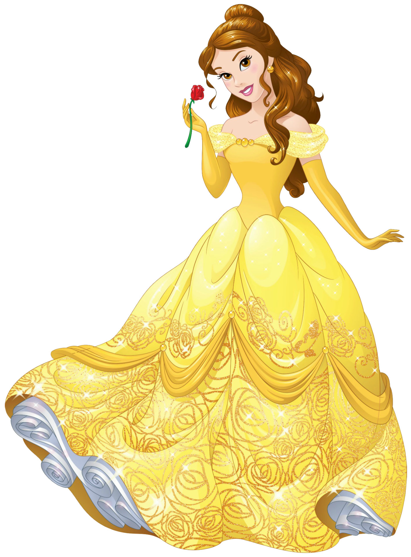 صورة الاميرة بيلا اميرة ديزني عالية الدقة Bella Beauty of the Beast