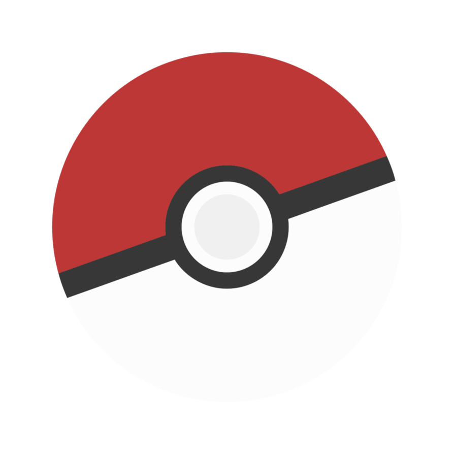 صورة كرة البوكيمون احمر وابيض كرة بوكيبول Pokeball Transparent Image