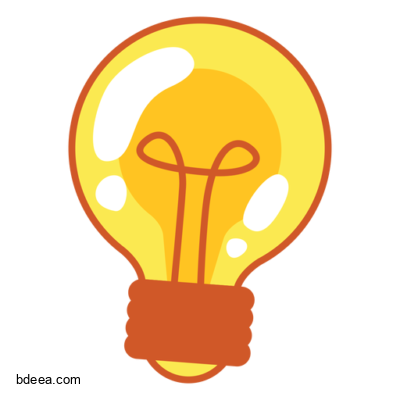 صورة لمبة مصباح اصفر عالية الدقة Bulb PNG