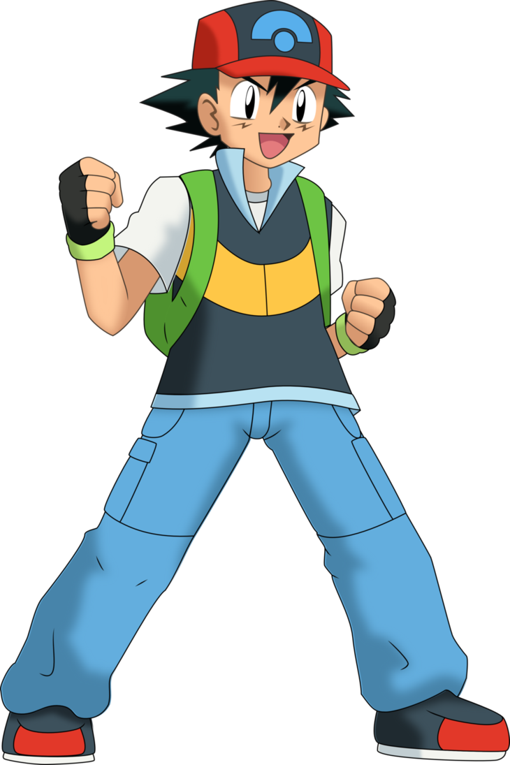 صورة اش كتشم بوكيمون بيكاتشو صديق البوكيمون Ash Ketchum PNG