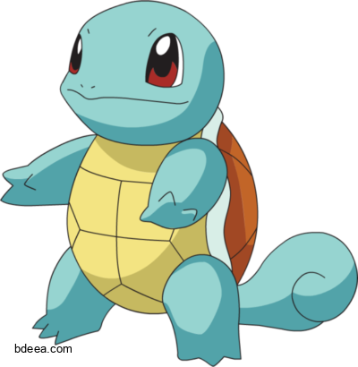 صورة بوكيمون سكوير مضخة الماء بدون خلفية Pokemon PNG