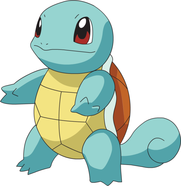 صورة بوكيمون سكوير مضخة الماء بدون خلفية Pokemon PNG