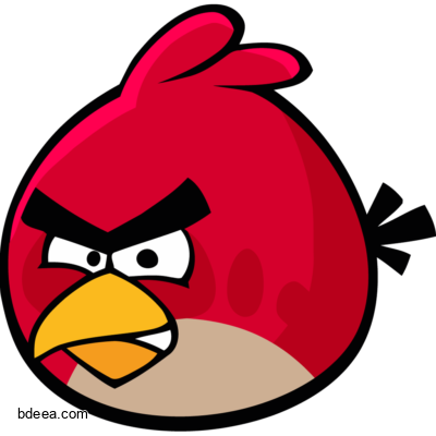 صورة انجري بيرد احمر عصفور غاضب انجري Red Angry Bird PNG