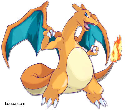 صورة بوكيمون تشارزارد مطلق النار الكبير Charizard PNG