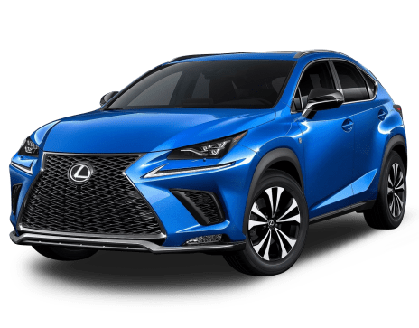صورة لكزس زرقاء من الامام عالية الدقة Blue Lexus PNG
