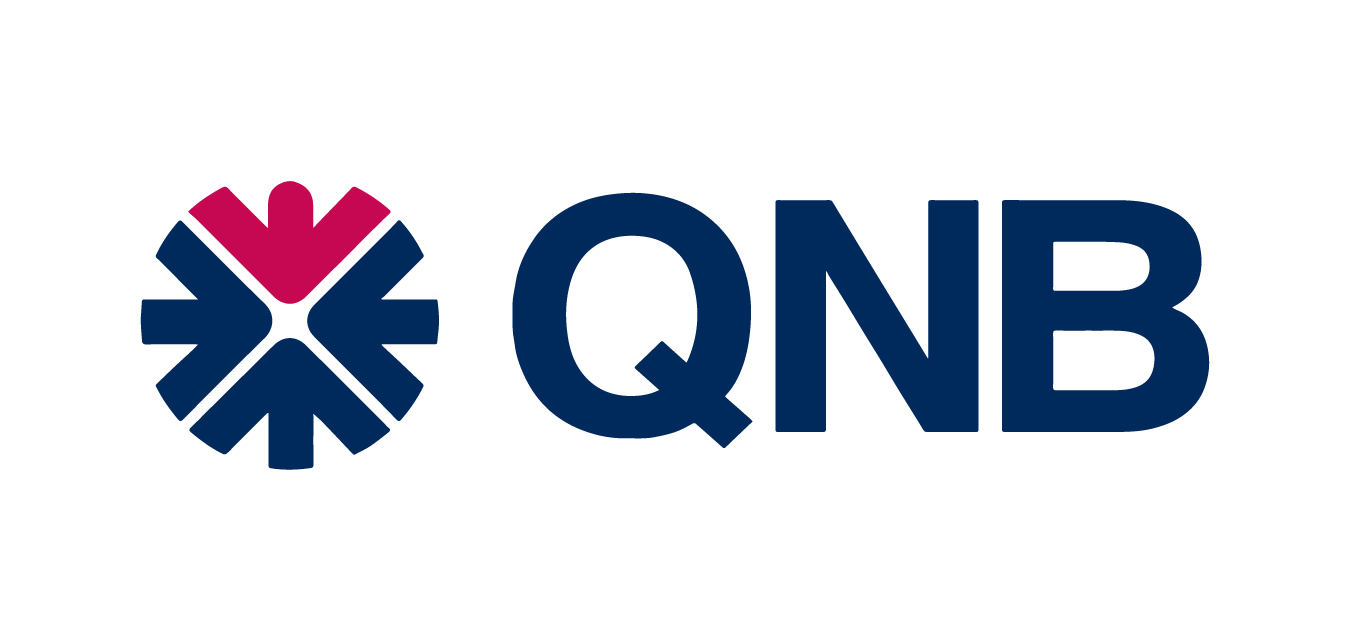 شعار بنك قطر الوطني عالي الدقة QNB International Network