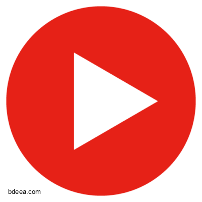 ايقونة تشغيل يوتيوب YouTube Play Button png