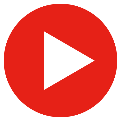 ايقونة تشغيل يوتيوب YouTube Play Button png