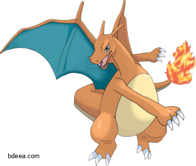 صورة تشارزارد البوكيمون الشهير مطلق النار عالية الدقة Charizard PNG