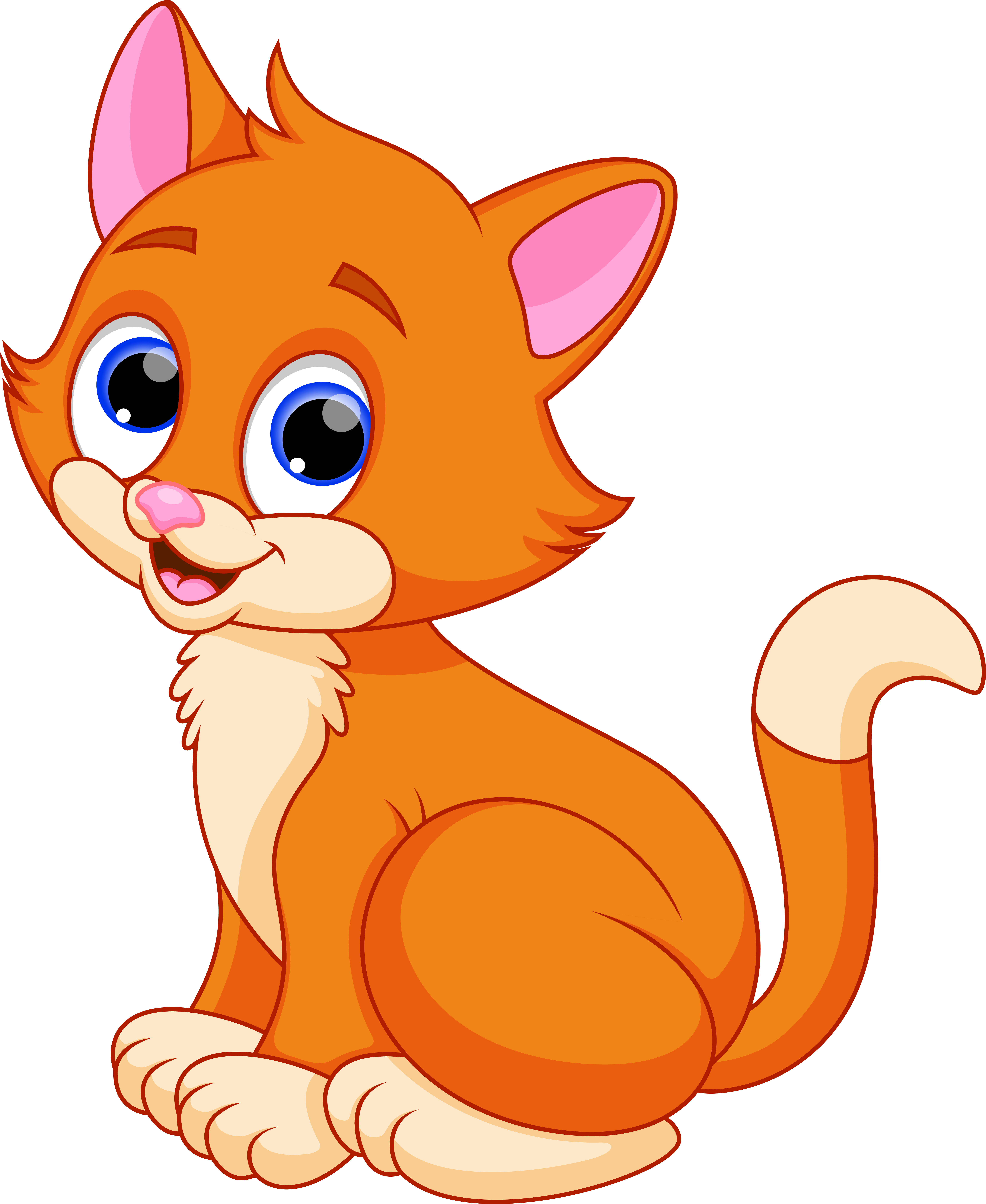 صور قطة لطيفة صغيرة رسوم فيكتور عالية الدقة قطط Cat Cartoon