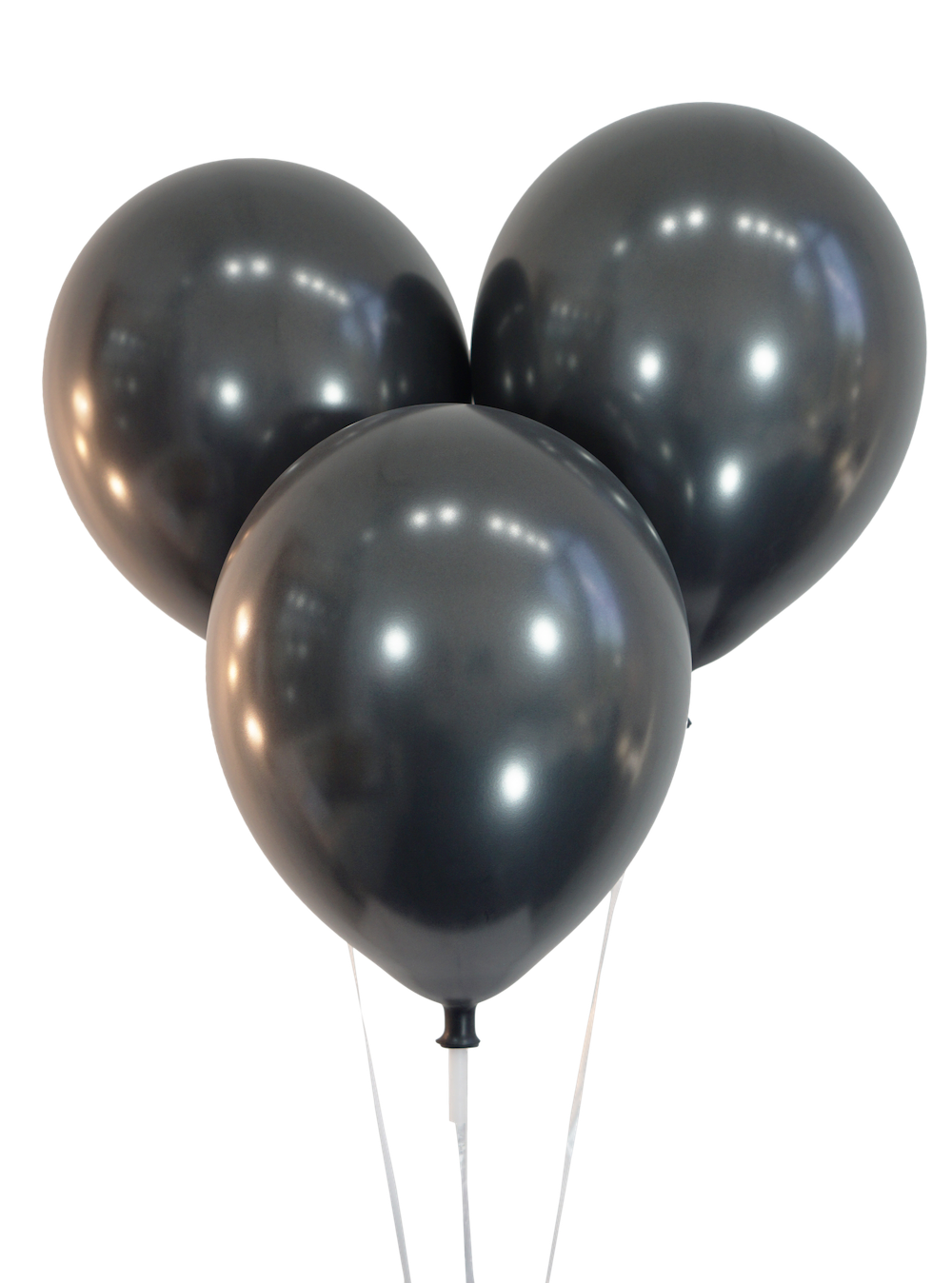 صور بالونات لون اسود لون رمادي غامق مميز حقيقي Heart Red Balloons PNG