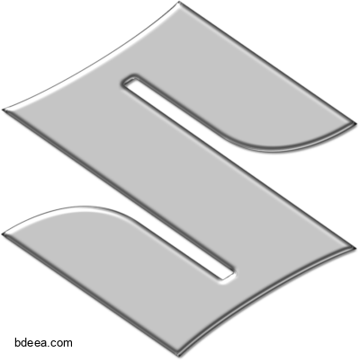 شعار شركة سوزوكي ثري دي فضي Suzuki Logo