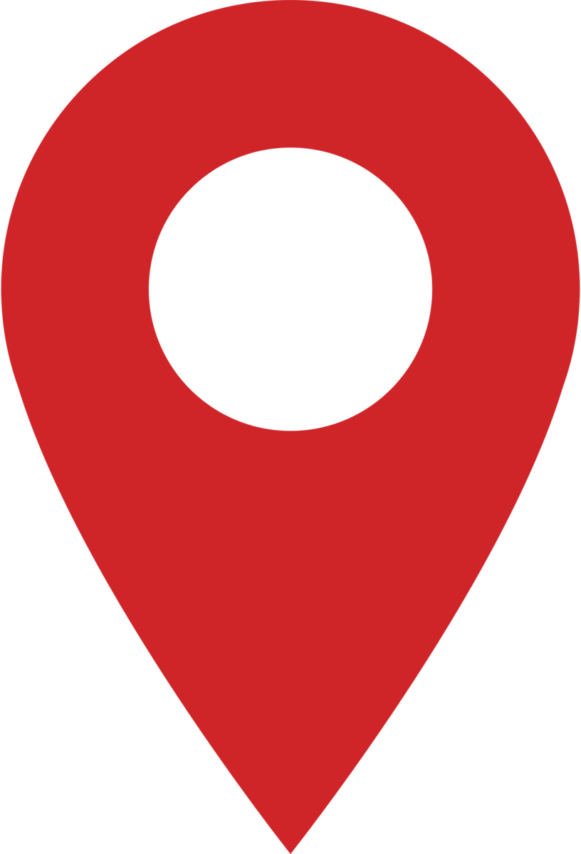 ايقونة تحديد المكان لوكيشن حمراء Map Location logo