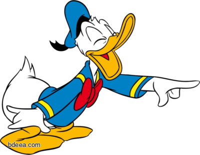 صورة البطة دونالد داك شخصية رسوم متحركة Donald Duck PNG