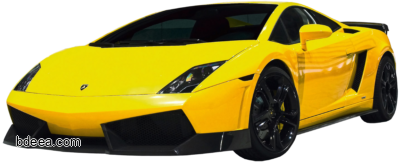 صورة سيارة لامبرغيني صفراء عالية الدقة Yellow Lamborghini PNG