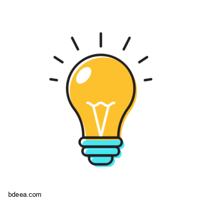 صورة لمبة مصباح اصفر عالية الدقة Bulb PNG