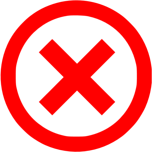 ايقونة اكس احمر مع دائرة Computer Icons X mark png