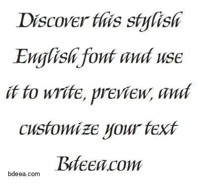 خط انجليزي كينج الملك Kings font download