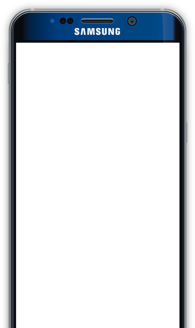 صورة هاتف سامسونغ حديث بدون خلفية Samsung Mobile