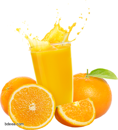 صورة مشروب البرتقال مع فاكهة البرتقال مشروب لذيذ Orange juice Orange drink