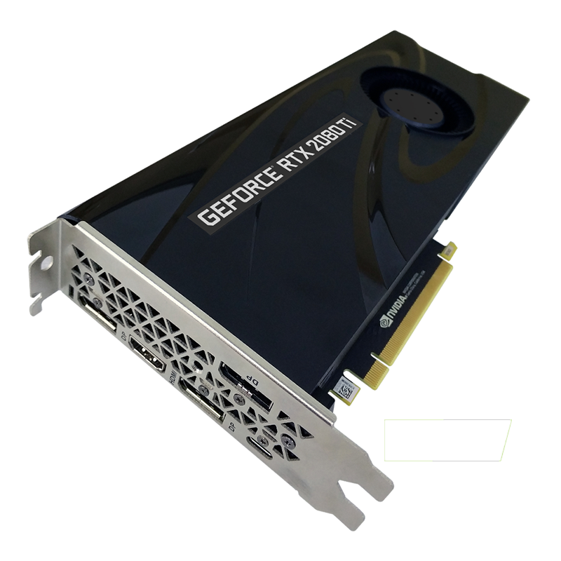 صورة كرت شاشة خارجي لجهاز كمبيوتر  Nvidia RTX Graphic Card PNG