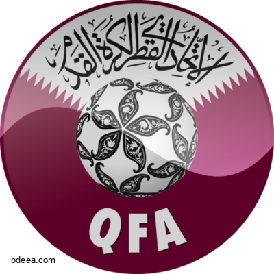 شعار الاتحاد القطري لكرة القدم عالي الدقة National Football Team Qatar Logo
