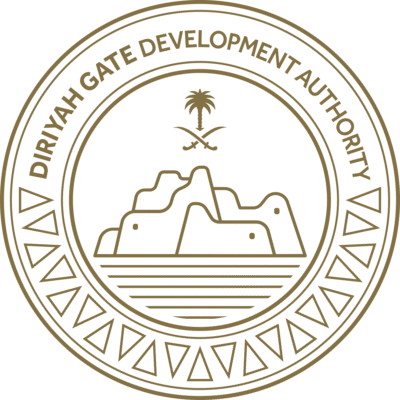 شعار هيئة تطوير بوابة الدرعية انجليزي مفرغ Diriyah Gate Development Authority Logo PNG