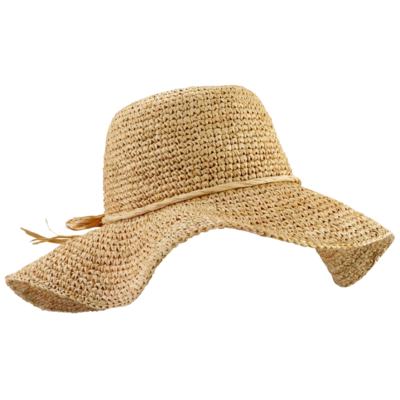 صورة قبعة قش حريمي لون بيج بدون خلفية Lampshade Hat PNG