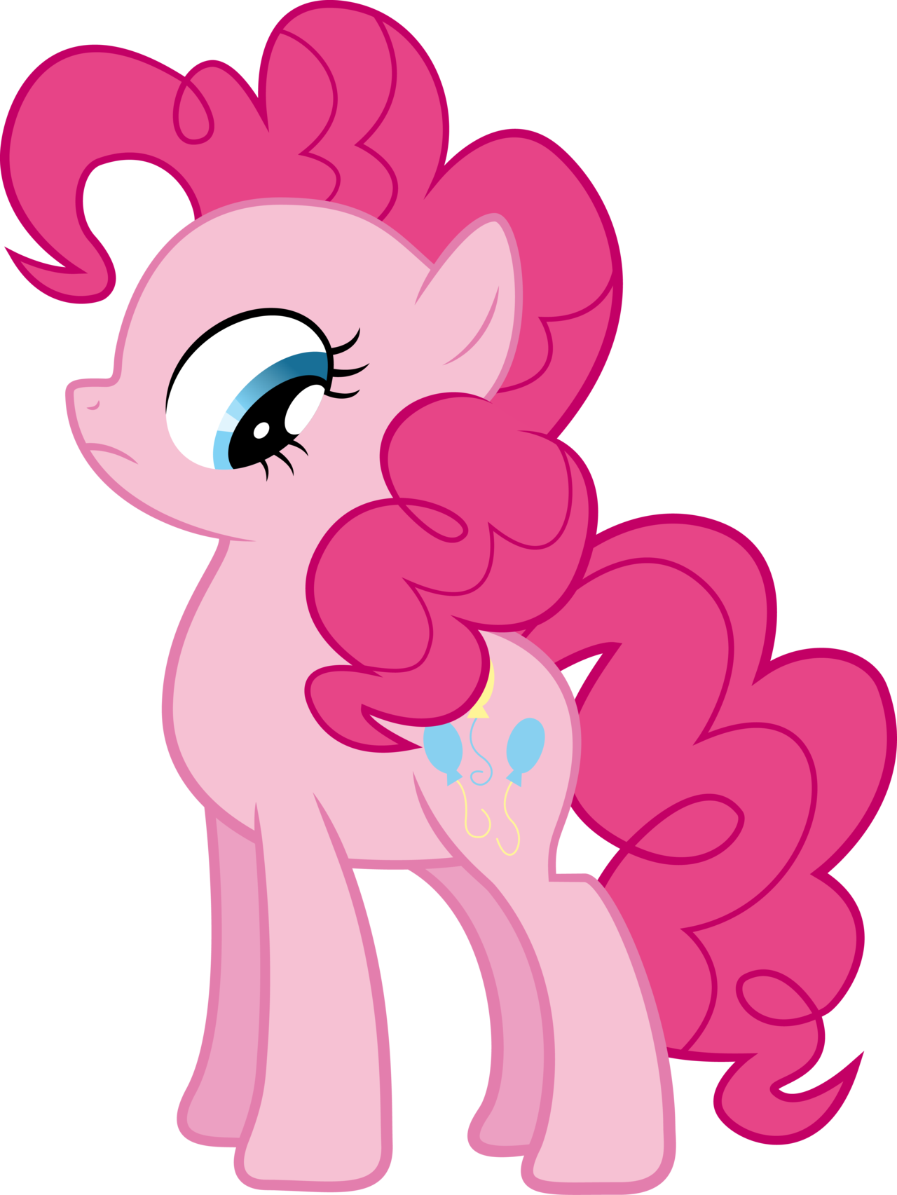 صورة ماي لتل بوني الحصان الزهري الجميل مفرغ My Little Pony PNG