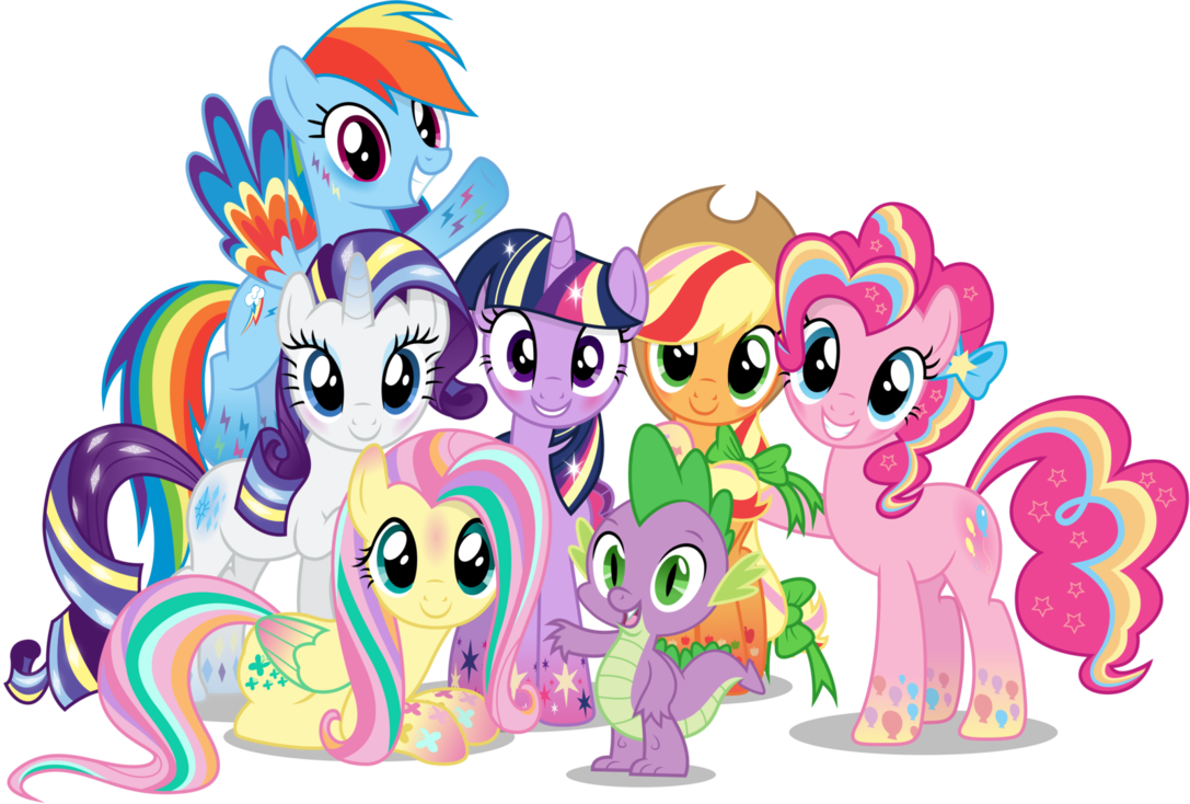 صور شخصيات ماي لتل بوني مهرتي الصغيرة My Little Pony Characters PNG