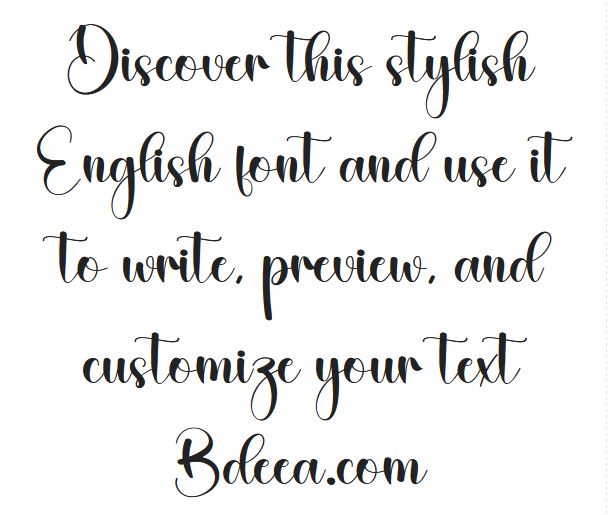 خط انجليزي دارلينج كاليفورنيا مميز Darling California TTF Font download