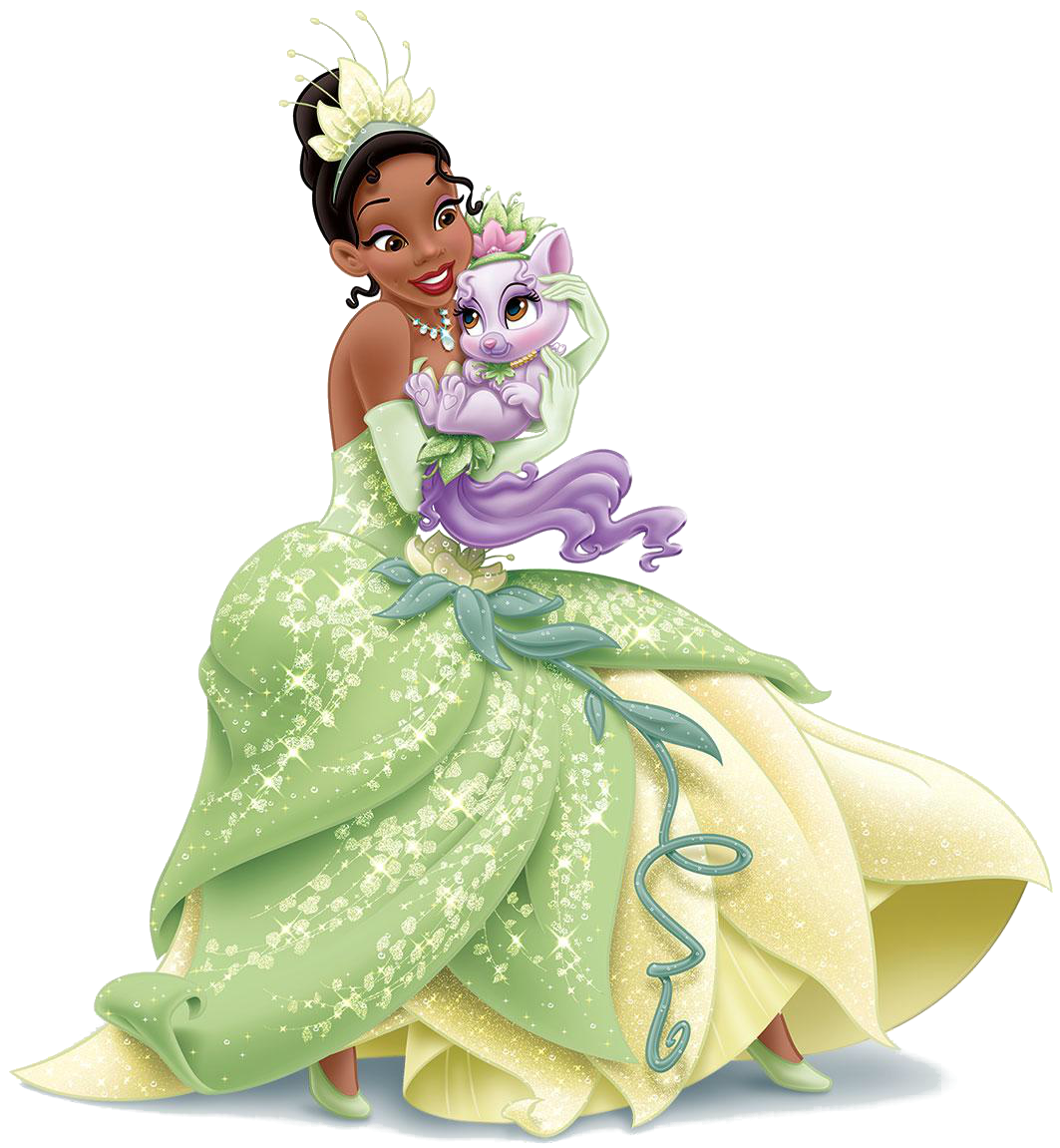 صورة الاميرة تيانا ديزني اصول افريقية جميلة عالية الدقة Princess Tiana PNG