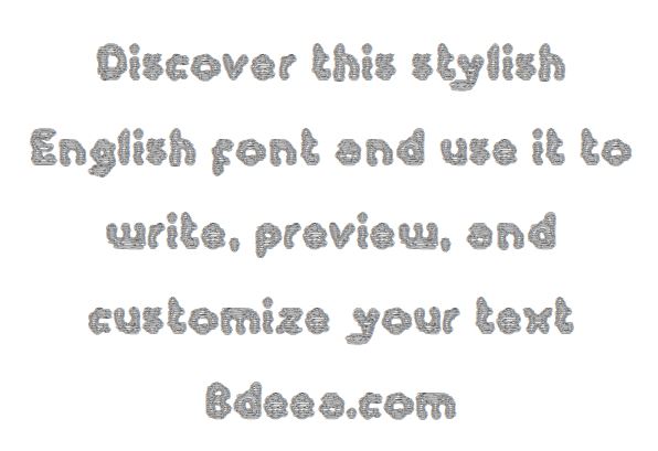 خط هيبنوتك انجليزي مميز مجانا Hypnotic Font download