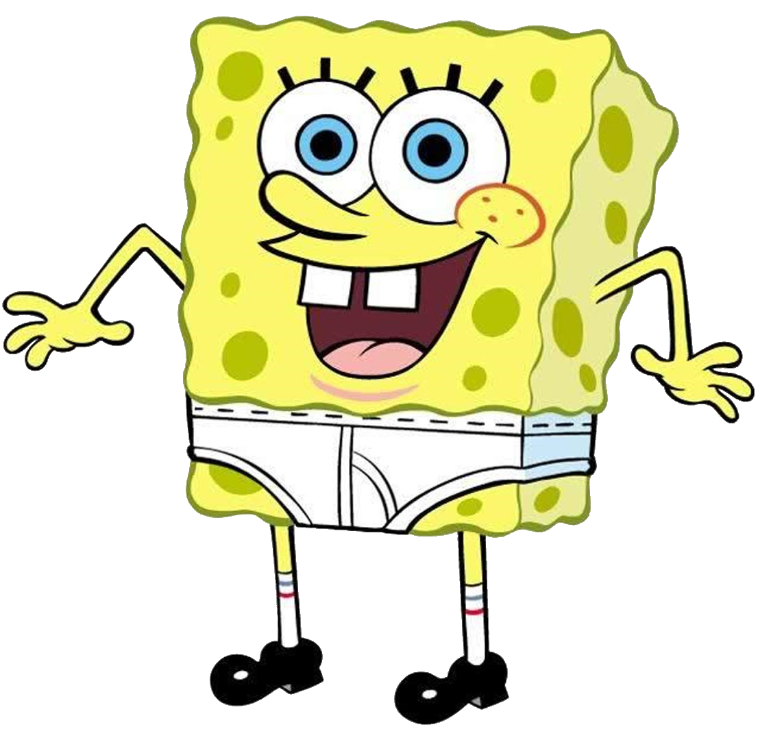 صورة سبونج بوب ملابس داخلية كرتون سبونج Spongebob Squarepants PNG