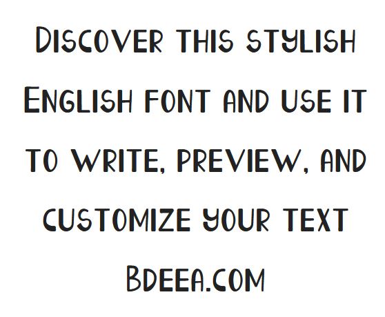 خط لوسيا انجليزي مميز مجانا LUCIA Font download