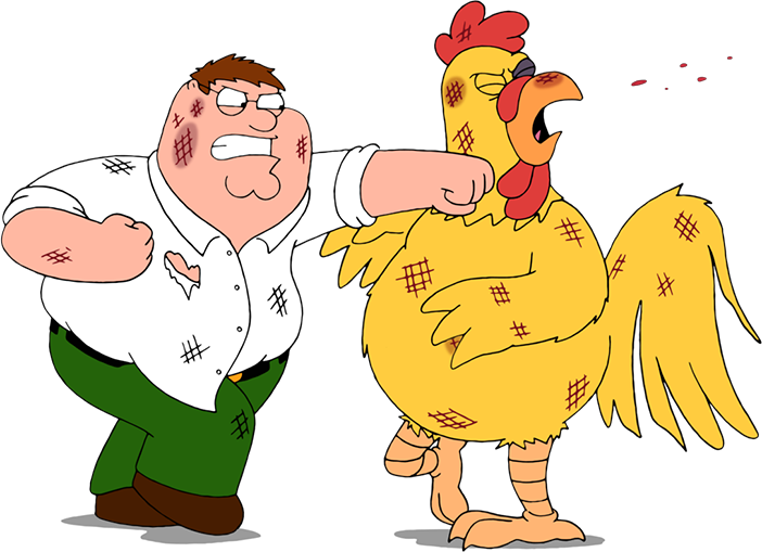 شخصية الاب بيتر غريفين بوكسنج عالية الدقة Peter Griffin Family Guy
