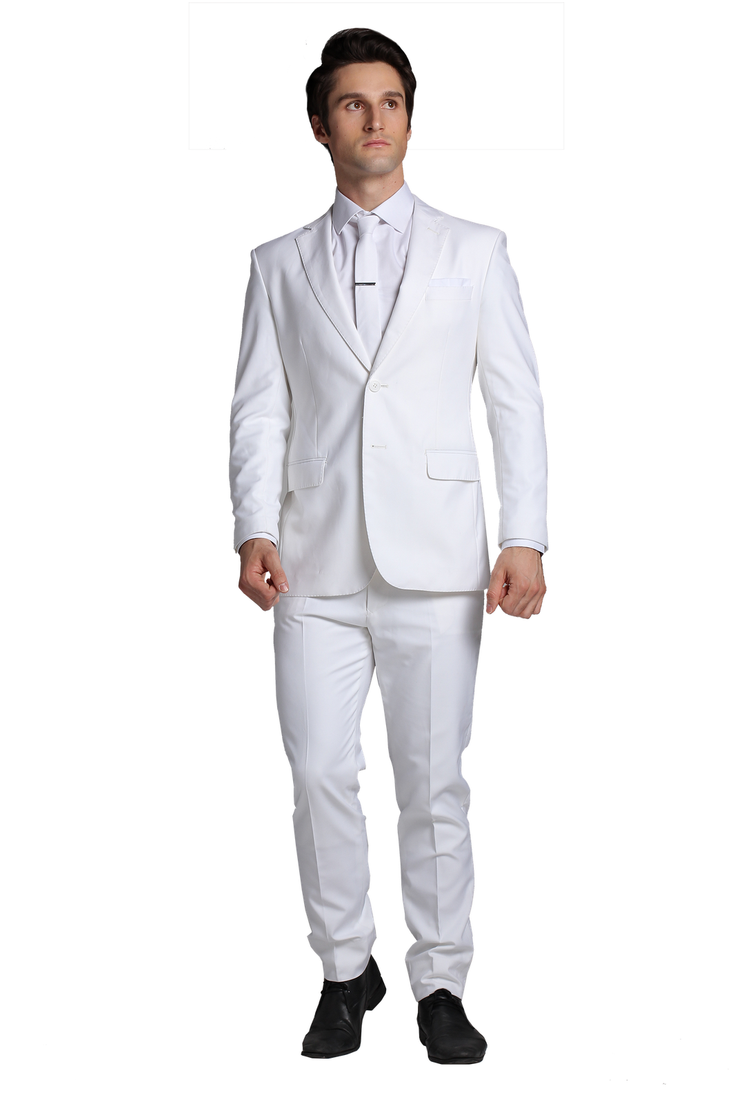 صورة بدلة رجالية لون ابيض رسمية عالية الدقة White Suit Men PNG