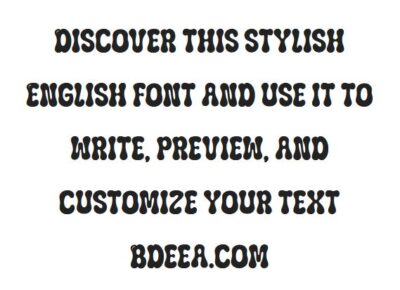 خط انجليزي بابل دياري Bubble Diary TTF download