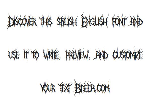 خط انجليزي كروفين مجانا للتصميم Kroven Font download